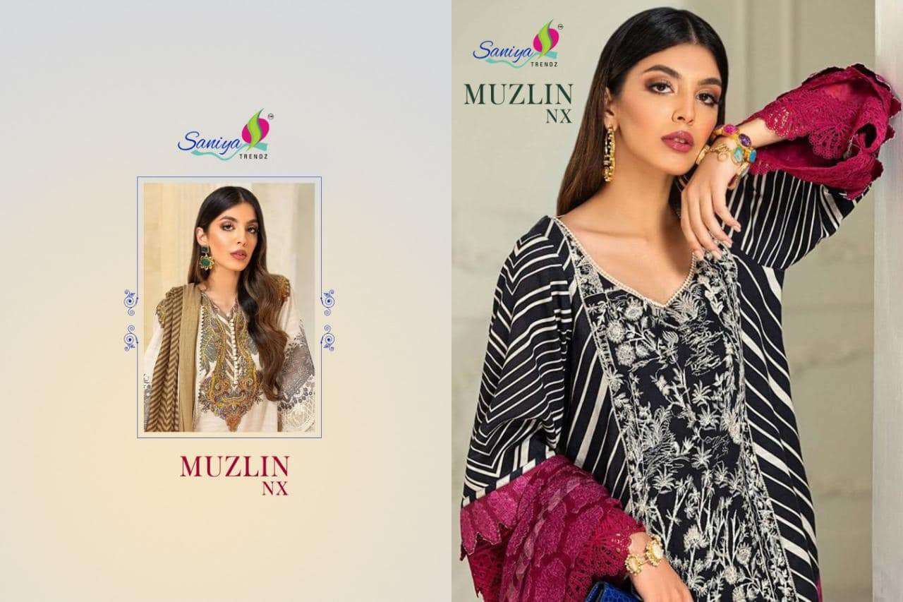 SANIYA TRENDZ SANA SAFINAZ MUZLIN NX 2021